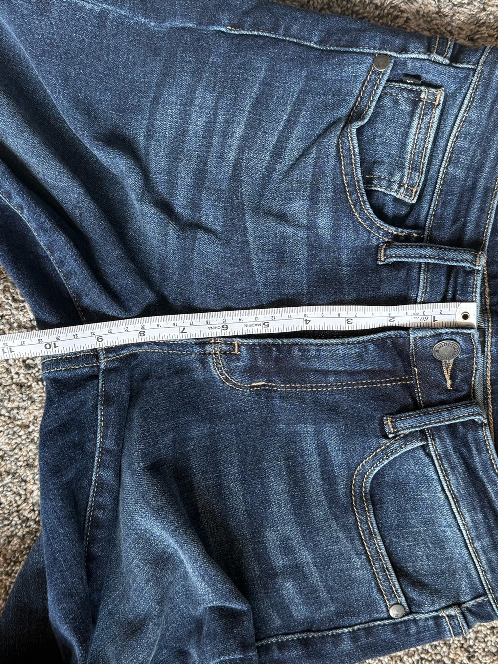 Judy Blue Straight Fit Mid-rise Jeans - Picture 6 of 7